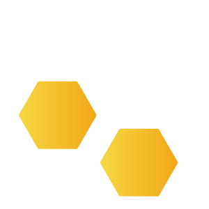 Logo officiel du café ludique BeeMeeple